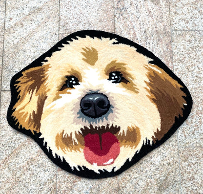 Custom Pet Portrait Rugs (Send us your pet's image)