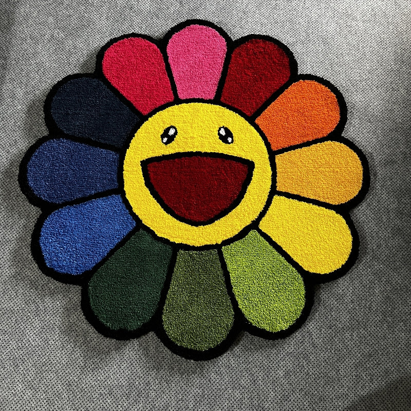 Murakami Flower Hand Tufted Rug