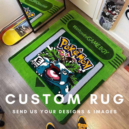 Custom Tufted Rugs | Any Designs, Anime, Images, Logos (Send us your design)