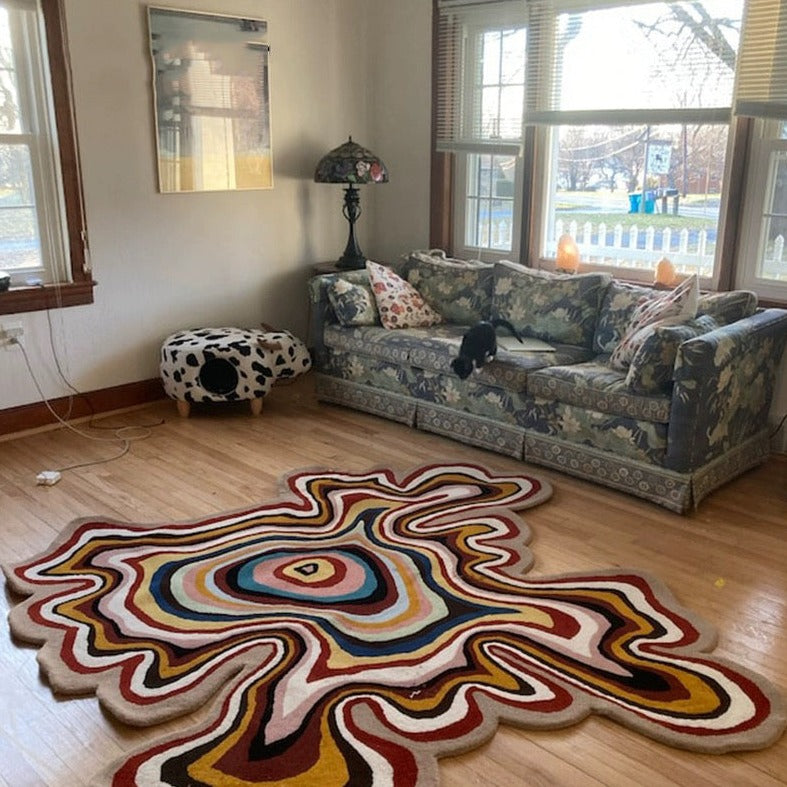 Custom Hand Tufted Statement Rugs | Any Designs, Anime, Images, Logos (Send us your design)