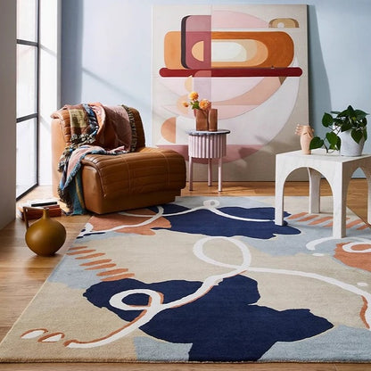 Custom Hand Tufted Statement Area Rugs | Any Designs, Anime, Images, Logos (Send us your design)