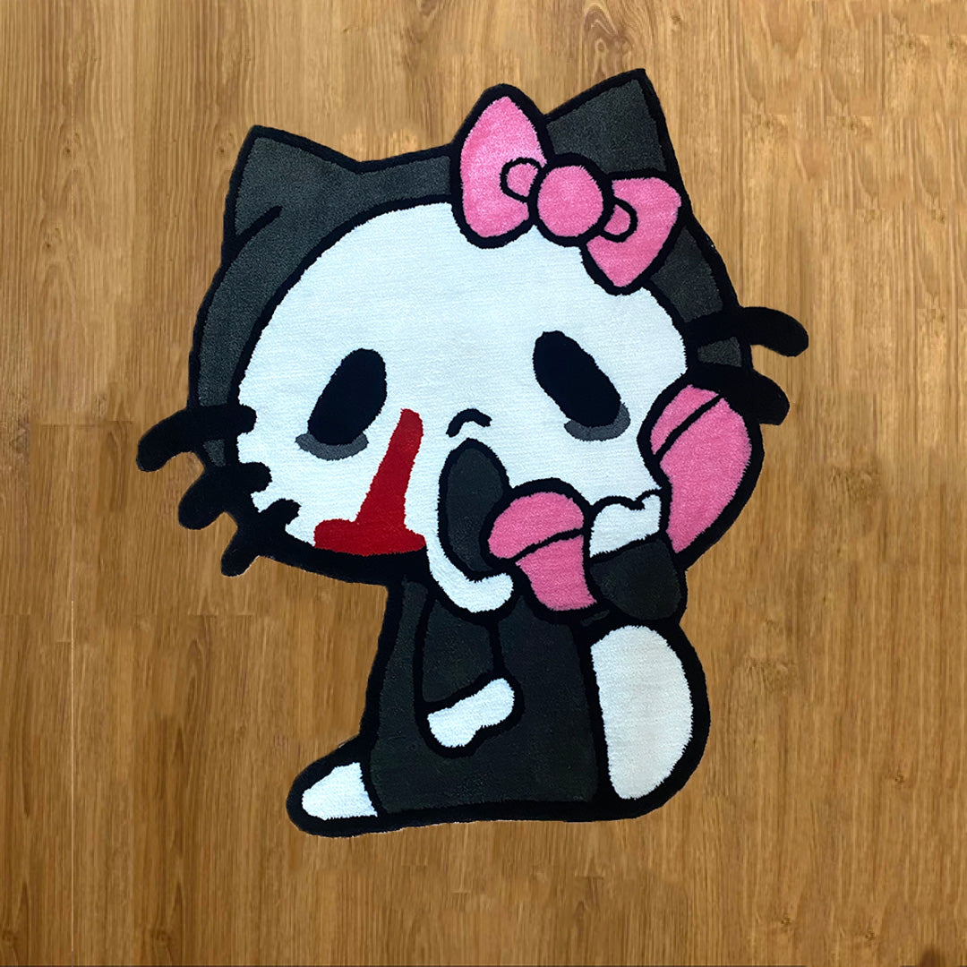 Hello Kitty x Scream Hand Tufted Rug